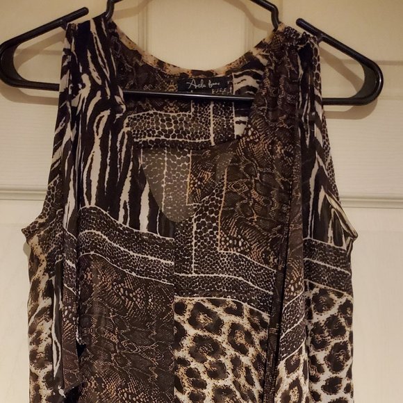 [arti la femme] Sleeveless Blouse - Picture 1 of 2